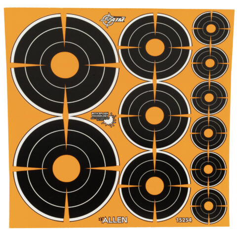 Allen EZ AIM Adhesive Bullseye Variety Pack Targets