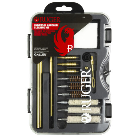 Ruger Universal Handgun Cleaning Kit, 18 Piece, .380 ACP to .45 ACP