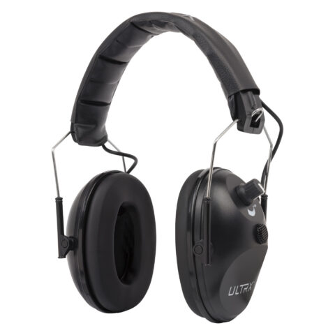Allen ULTRX Electronic Earmuff, NRR 23dB, Black