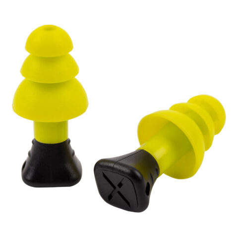 Allen ULTRX Silicone Ear Plugs, NRR 26dB, Yellow, 5 Pairs