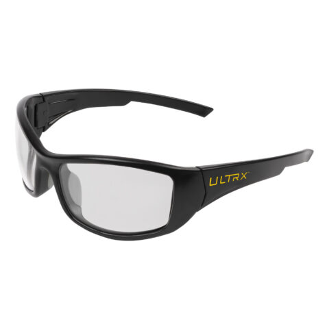 Allen ULTRX Sync Safety Glasses, Clear Lens, Black Frame