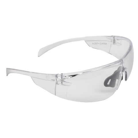 Allen ULTRX Protector Safety Glasses, Clear Frame, Clear Lens