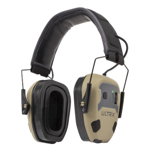 Allen ULTRX Bionic Fuse BT Electronic Earmuff, NRR 22dB, Flat Dark Earth