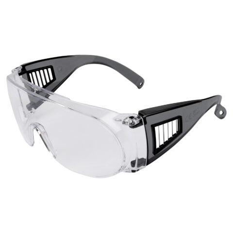 Allen ULTRX Fit Over Safety Glasses, Clear