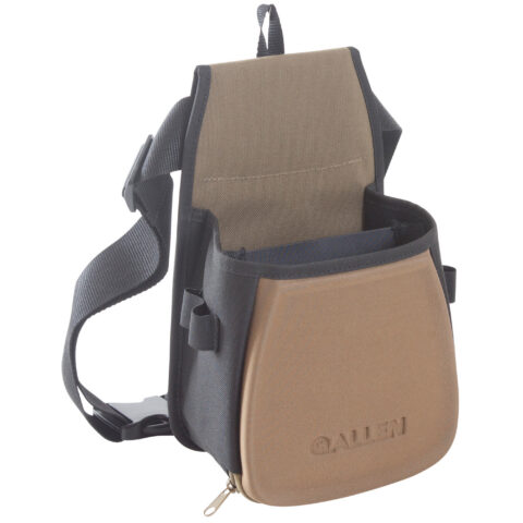 Allen Eliminator Double Compartment Shooting Bag, Black/Coffee
