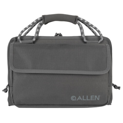 Allen Company Rollins Double Pistol Case, 14x9.5, Gray