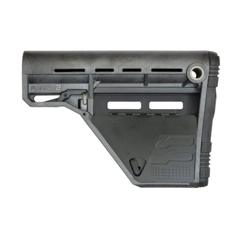 Amend2 AMS Modular Stock for AR-15 Mil-Spec Buffer Tube, Gray
