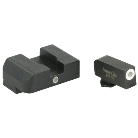 AmeriGlo I-Dot Tritium Night Sights for Glock 20/21/29, Green