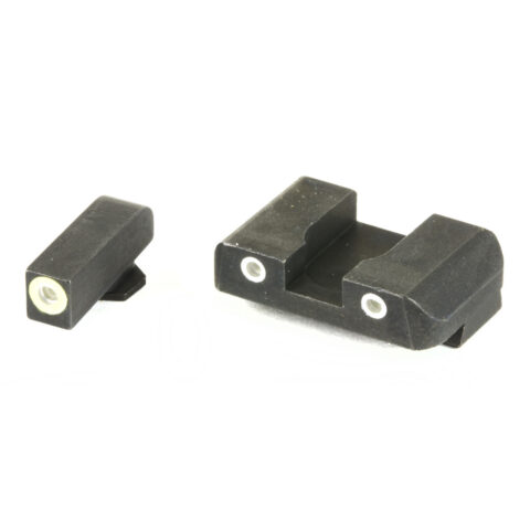 AmeriGlo Pro-Glo Night Sight Set for Glock 17/19, Green Tritium Front and Rear