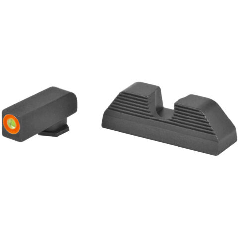 AmeriGlo UC Night Sight Set for Glock Pistols, Green Tritium Front