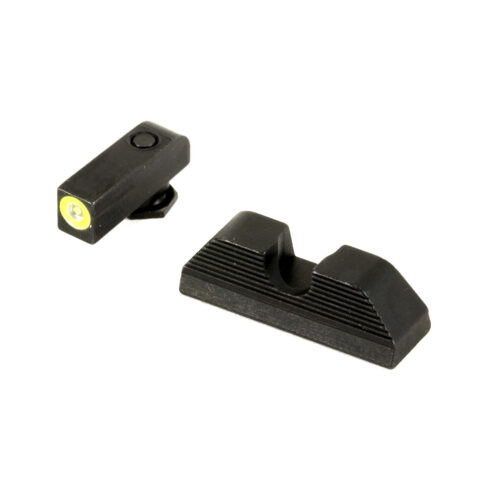 AmeriGlo UC Night Sight Set for Glock, Green Tritium Front, Black Rear