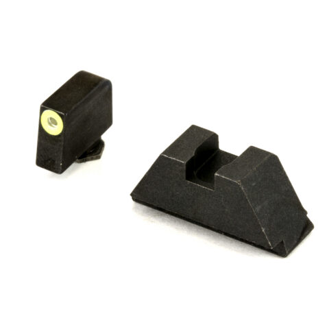 AmeriGlo GL-611 Suppressor Height Tritium Sights for Glock MOS