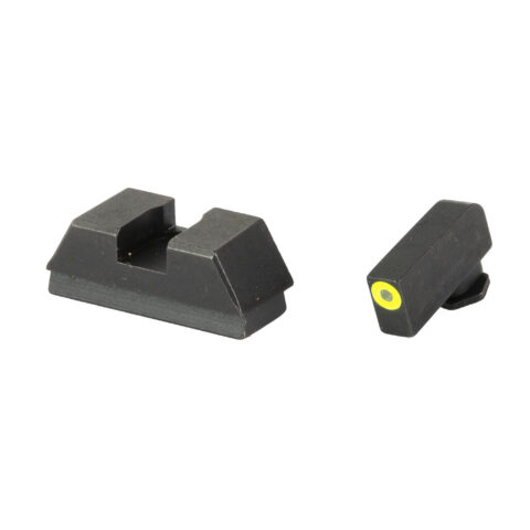 AmeriGlo Optic Compatible Tritium Sights for Glock 43X/48 MOS, LumiGreen