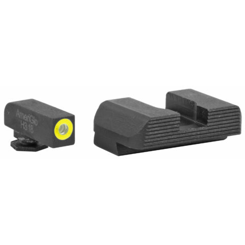 AmeriGlo Protector Night Sight Set for Glock, Green Tritium Front