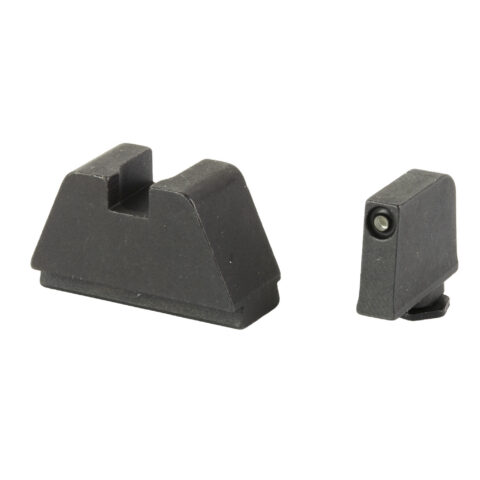 AmeriGlo 3XL Optic Compatible Tritium Sights for Glock, Black Outline