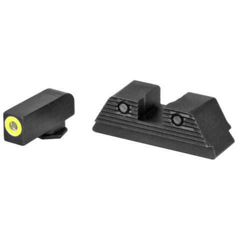 AmeriGlo Trooper Tritium Night Sights for Glock Gen 1-4, LumiLime, GL-819