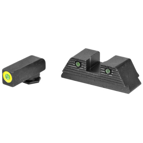 AmeriGlo Trooper Glock 20/21/29/30 Night Sights, Green Tritium