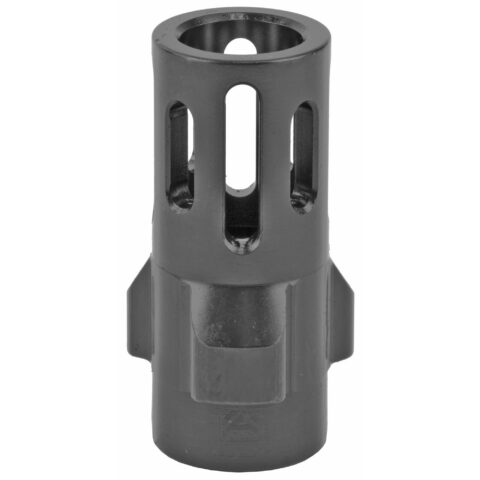 Angstadt Arms 3-Lug 9mm Flash Hider, 1/2x28 Threads, Black