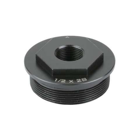 Angstadt Arms HUB Direct Thread Adapter, 1/2x28, Black