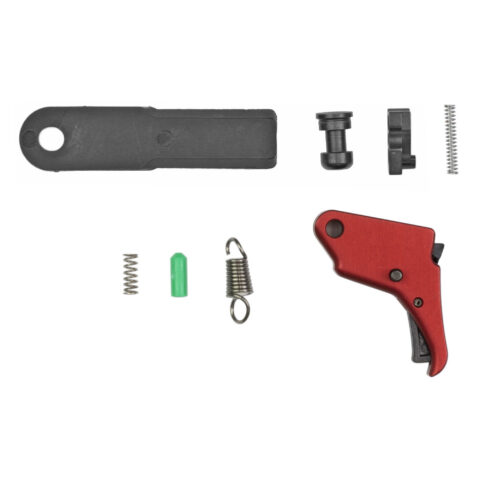 Apex Action Enhancement Trigger & Duty/Carry Kit for S&W M&P Shield, Red