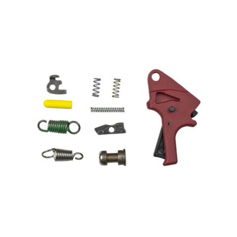 Apex Flat-Faced Forward Set Trigger Kit for S&W M&P 2.0, Red