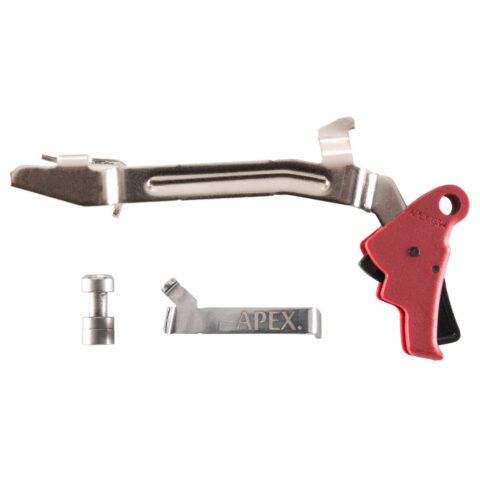 Apex Polymer Action Enhancement Kit for Glock Gen 3/4, Red