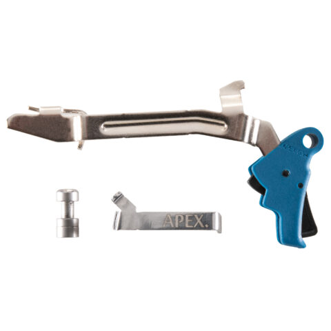 Apex Polymer AEK Trigger Kit for Glock Gen 3/4, Blue