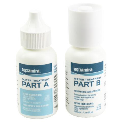 Aquamira Water Treatment Drops, 1 oz Bottles, Treats Up to 30 Gallons