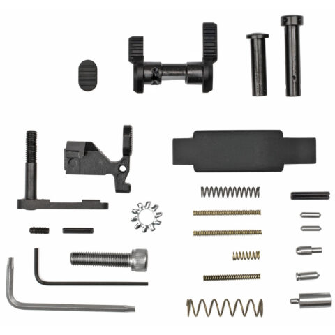 Armaspec AR-15 Lower Parts Kit for 5.56 NATO / .223, Black