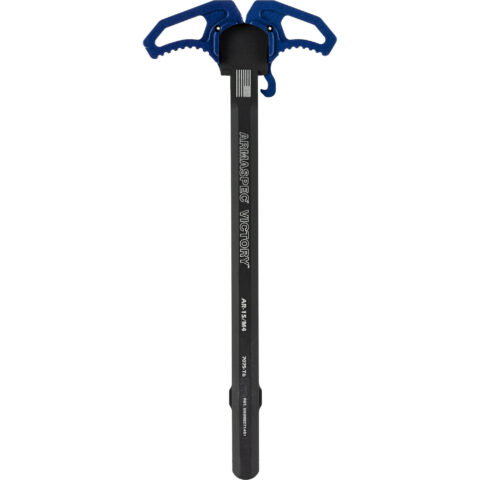 Armaspec Victory AR-15 Charging Handle, Ambidextrous, Blue