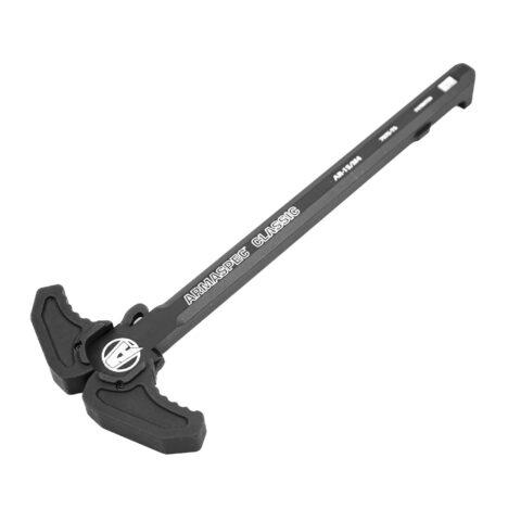 Armaspec Classic Charging Handle for AR-15, Ambidextrous, Black