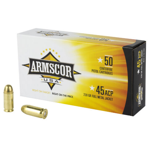 Armscor .45 ACP 230gr FMJ, 50 Rounds