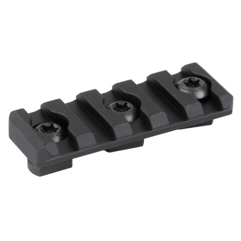 Arisaka Low Profile Picatinny Rail M-LOK, 5 Slot, Black