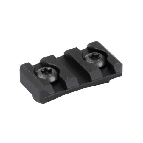 Arisaka Defense Low Profile Picatinny Rail for M-LOK, 3 Slot, Black