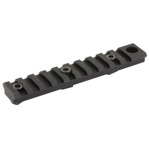 Arisaka Defense Picatinny Rail for M-LOK, 3 Slot, QD Socket