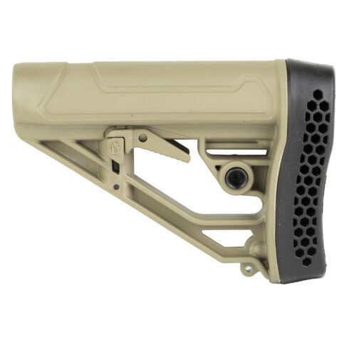 Adaptive Tactical EX Performance Stock for AR-15, Mil-Spec, FDE