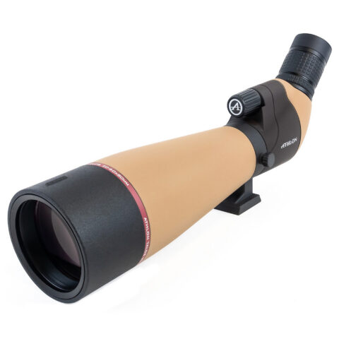 Athlon Talos 20-60x80mm Spotting Scope, Tan