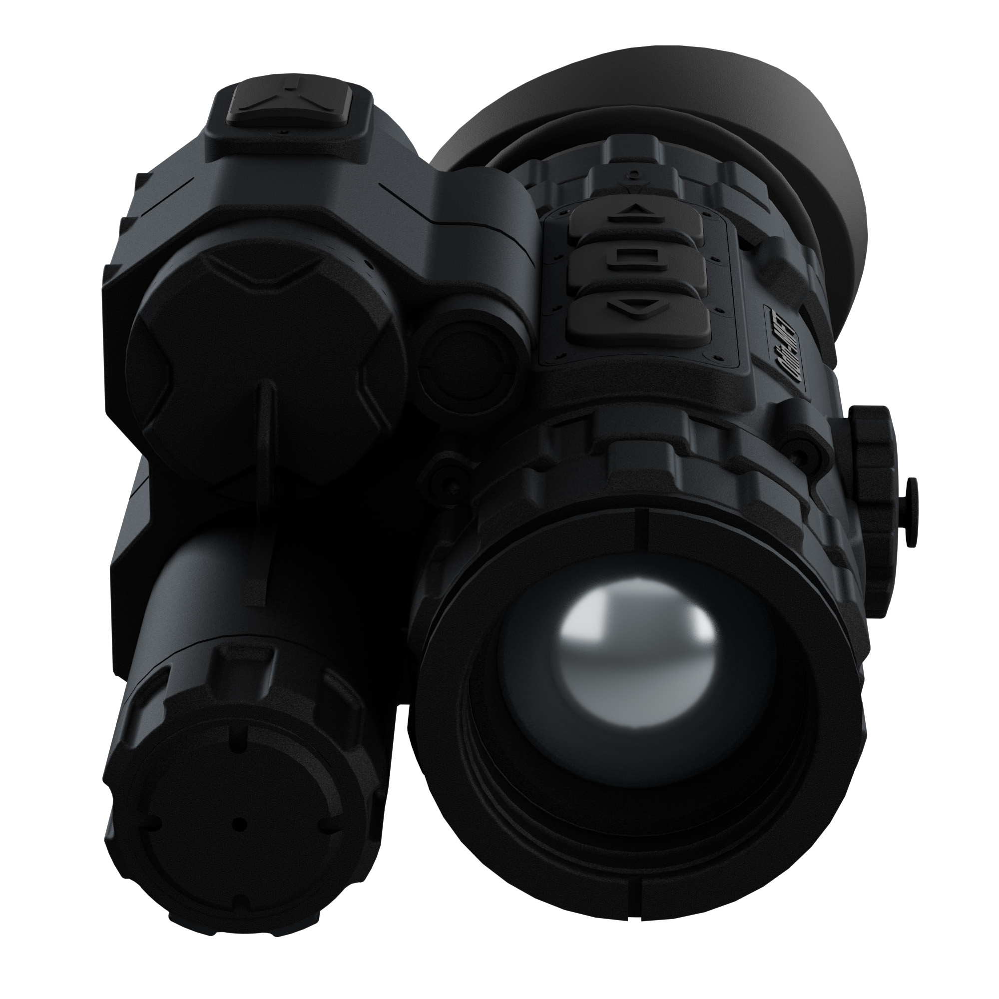 ATN Odin 6 MFT thermal optic, front view showing objective lens and top housing