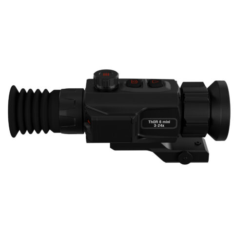 ATN ThOR 6 Mini 3-24x50 Thermal Riflescope, Black