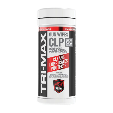 Real Avid Tri-Max CLP Gun Wipes, 60 Count