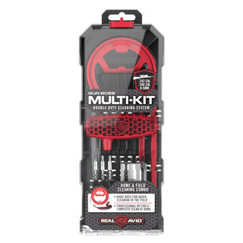Real Avid Gun Boss Multi-Kit .243 / .260 / 6.5mm Cleaning Kit