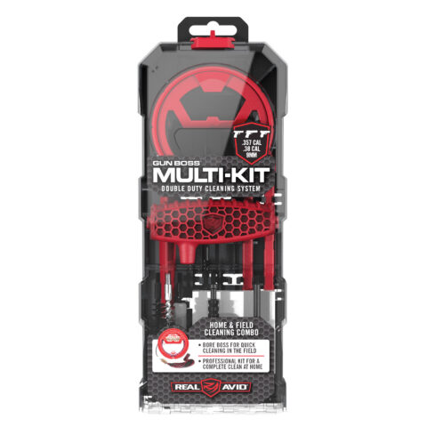 Real Avid Gun Boss Multi-Kit Cleaning Kit for .357, .38 and 9mm Handguns