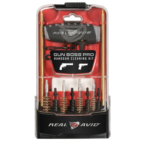 Real Avid Gun Boss Pro Handgun Cleaning Kit, Polycarbonate Case