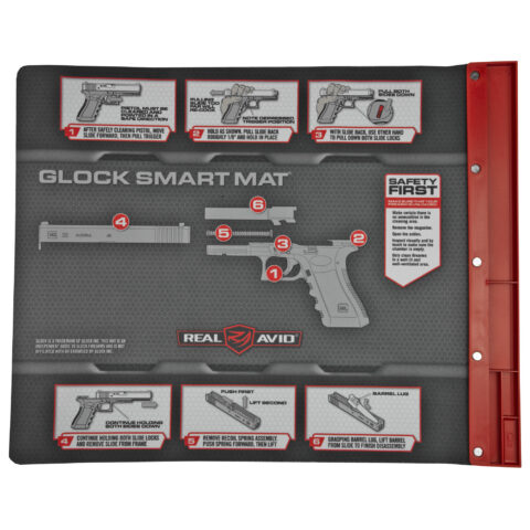 Real Avid Smart Mat for Glock Cleaning Mat, Parts Tray
