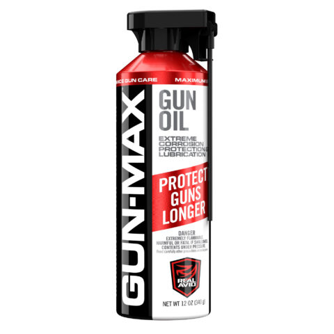Real Avid Gun Max Gun Oil, 12oz Aerosol Can