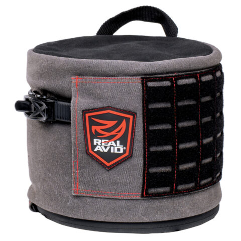 Real Avid Ratchet Rest Front Bag, Large, Black and Gray