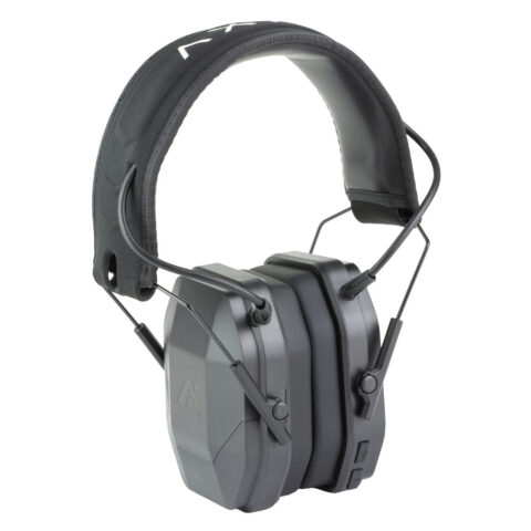 AXIL MX Electronic Earmuff Black, 3.5mm AUX Input