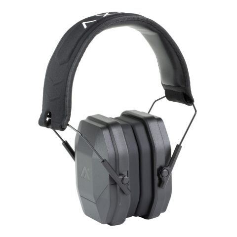 AXIL MX Passive Earmuff, Black, Standard Foam Cups