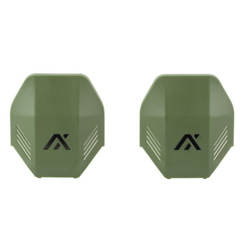 AXIL MX Plate Set for MX Pro/Electronic/Passive Earmuffs, OD Green