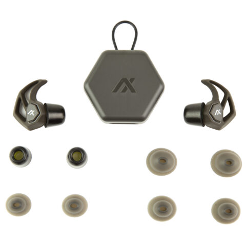 AXIL X30i Earplugs, Black, with Pocket Carry Case